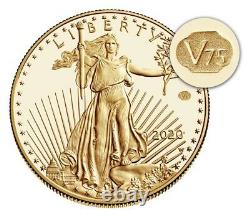2020 American Gold Eagle V75 End of WW2 75th Anniversary Coin IN HAND, FAST SHIP