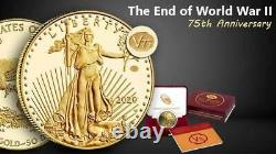 2020 End of World War II V 75th Anniversary American Eagle Gold Proof Coin