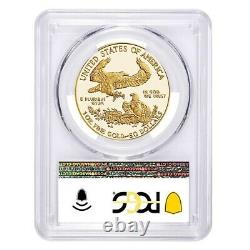 2020-W V75 Privy 1 oz Proof Gold American Eagle PCGS PF 69 FS End of WWII 75th