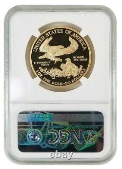 2020 W V75 Proof Gold Eagle NGC PF70 First Day of Issue Rarest Eagle Ever