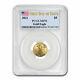 2021 1/10 Oz American Gold Eagle Ms-70 Pcgs (first Day Of Issue) Sku#221549