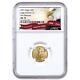 2021 1/10 Oz Gold American Eagle Type 2 $5 Ngc Ms70 Fr Exclusive Eagle Red Ba