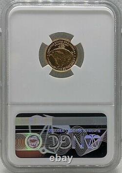 2021 1/10 oz Type 2 $5 Gold American Eagle NGC MS 70 Early Releases T-2