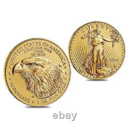 2021 1 oz Gold American Eagle $50 Coin BU Type 2