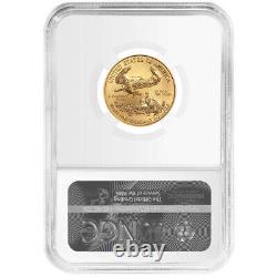 2021 $10 Type 1 American Gold Eagle 1/4 oz NGC MS69 Biden Label