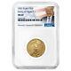 2021 $10 Type 1 American Gold Eagle 1/4 Oz Ngc Ms69 Trump Label