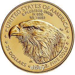2021 $25 Type 2 American Gold Eagle 1/2 oz Brilliant Uncirculated
