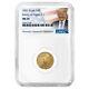 2021 $5 Type 1 American Gold Eagle 1/10 Oz. Ngc Ms70 Trump Label
