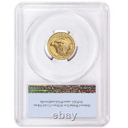 2021 $5 Type 2 American Gold Eagle 1/10 oz PCGS MS70 FS Flag Label