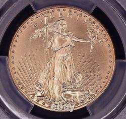 2021 $50 1 oz American Gold Eagle Type 1 PCGS MS70 First Strike Label
