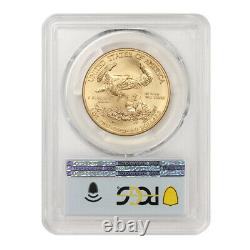 2021 $50 Gold American Eagle Type 1 PCGS MS70 First Day of Issue FDOI 1oz 22KT