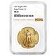 2021 $50 Type 2 American Gold Eagle 1 Oz Ngc Ms69 Brown Label