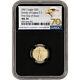 2021 American Gold Eagle 1/10 Oz $5 Ngc Ms70 First Day Of Issue Grade 70 Black