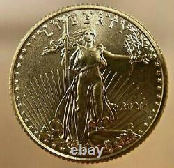 2021 American Gold Eagle BU $5 1/10 oz - TYPE 1 Brilliant Uncirculated
