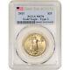 2021 American Gold Eagle Type 2 1/2 Oz $25 Pcgs Ms70 First Day Of Issue