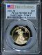 2021-w 1/2 Oz $25 Proof Gold American Eagle Pcgs Pr70 Dcam Type 1 First Strike