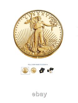 2021-W 1 American Eagle One Ounce Gold Proof Coin (21EBN)Type 2 Order Confirmed