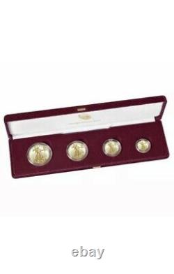 2021 W 21EF American Eagle 2021 Gold Proof Four-Coin Set CONFIRMED