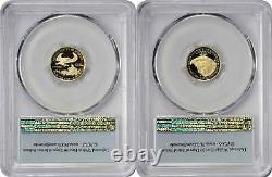 2021-W $5 American Gold Eagle Designer Edition 2-Coin Set PR70DCAM FS PCGS