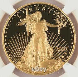 2021 W $50 1 Oz GOLD AMERICAN EAGLE PROOF COIN Portrait Type 2 NGC PF69 UC RARE