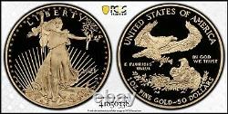 2021-W $50 AMERICAN EAGLE GOLD PROOF PCGS PR69DCAM Type 1 FIRST STRIKE