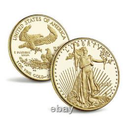 2021 W American Eagle One Ounce Gold Proof Coin $50 21EB IN HAND