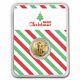 2022 1/10 Oz American Gold Eagle Withmerry Christmas Tree Card Sku#255194