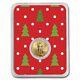2022 1/10 Oz American Gold Eagle Withred Christmas Trees Card Sku#255190
