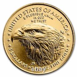 2022 1/10 oz American Gold Eagle withStarry Night Nativity Card SKU#255193