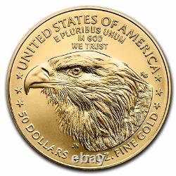 2022 1 oz American Gold Eagle MS-70 PCGS (FDI, Black Label)