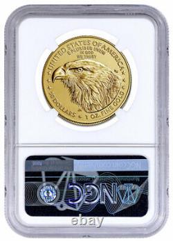 2022 1 oz Gold American Eagle $50 NGC MS70 FR Excl Eagle Label SKU66474