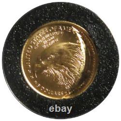 2022 $5 American Gold Eagle 1/10 oz NGC MS69 FDI Mint Error Mated Pair Struck Th