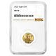2022 $5 American Gold Eagle 1/10 Oz Ngc Ms70 Brown Label