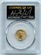2022 $5 American Gold Eagle 1/10 Oz Pcgs Ms70 1st Day Of Issue Alex English
