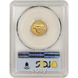 2022 American Gold Eagle 1/10 oz $5 PCGS MS70 First Day of Issue