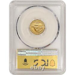 2022 American Gold Eagle 1/10 oz $5 PCGS MS70 First Day of Issue Gold Foil