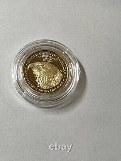 2022-W American Eagle $10 1/4th oz Fine GOLD Proof Coin 22ED
