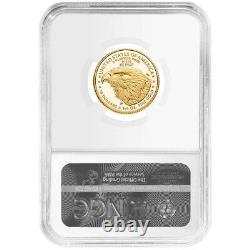 2022-W Proof $10 American Gold Eagle 1/4 oz NGC PF70UC Brown Label