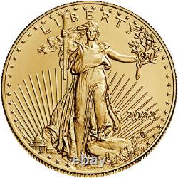 2023 1/2 oz American Gold Eagle Coin (BU)