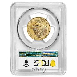 2023 $25 American Gold Eagle 1/2 oz PCGS MS70 FDOI Blue Label