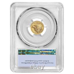 2023 $5 American Gold Eagle 1/10 oz PCGS MS69 FS Flag Label