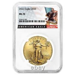 2023 $50 American Gold Eagle 1 oz NGC MS70 Black Label