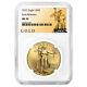 2023 $50 American Gold Eagle 1 Oz Ngc Ms70 Er Als Label