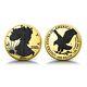 2023 American Eagle 24k Gilded 1 Oz Silver Coin 500 Mintage