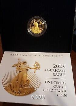 2023 American Eagle One-Tenth Ounce Gold Proof Coin (United States Mint)