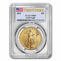 2024 1 oz American Gold Eagle MS-69 PCGS (FirstStrike)
