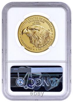 2024 $50 1-oz American Gold Eagle NGC MS70 FDI Exclusive Eagle Label PRESALE