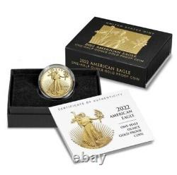 22EC American Eagle 2022 One-Half Ounce Gold Proof Coin NEW In Hand