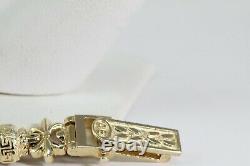 22k Gold 2000 Liberty American Eagle $5 Coin Fleur di Lis 14k Bracelet