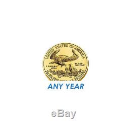 $5 Gold 1/10 oz Gold American Eagle US Mint $5 Random Year Coin